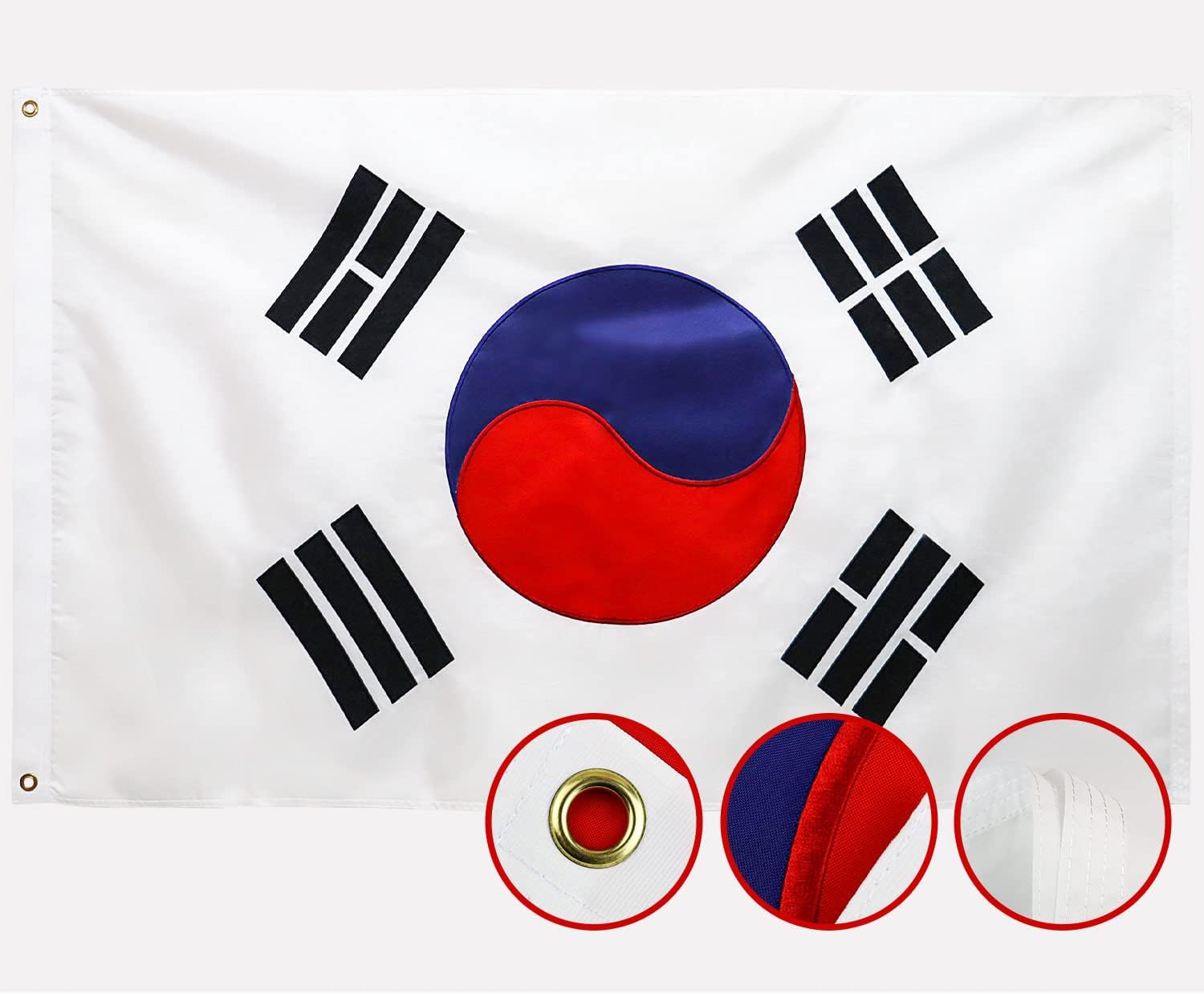 乳源韩国国旗 3x5ft